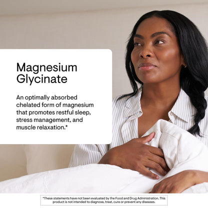 THORNE - Magnesium Glycinate - Supports Restful Sleep, Muscle Relaxation, Heart Health & Metabolism* - Chelated Magnesium Capsules - Third-Party Certified - Maple Wellness Supplements
