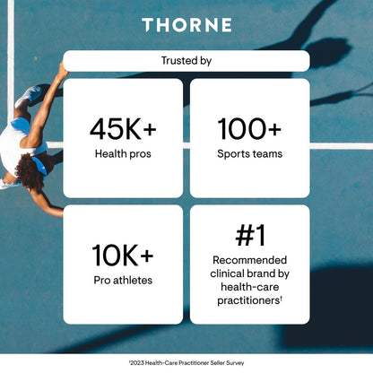 THORNE - Men's Multi 50+ - Comprehensive Daily Multi with Vitamins A, B6, B12, C, D, E, Zinc & More - Support Heart, Brain, Prostate, Muscle & Immune Health* - Third-Party Certified - 180 Capsules - Maple Wellness Supplements
