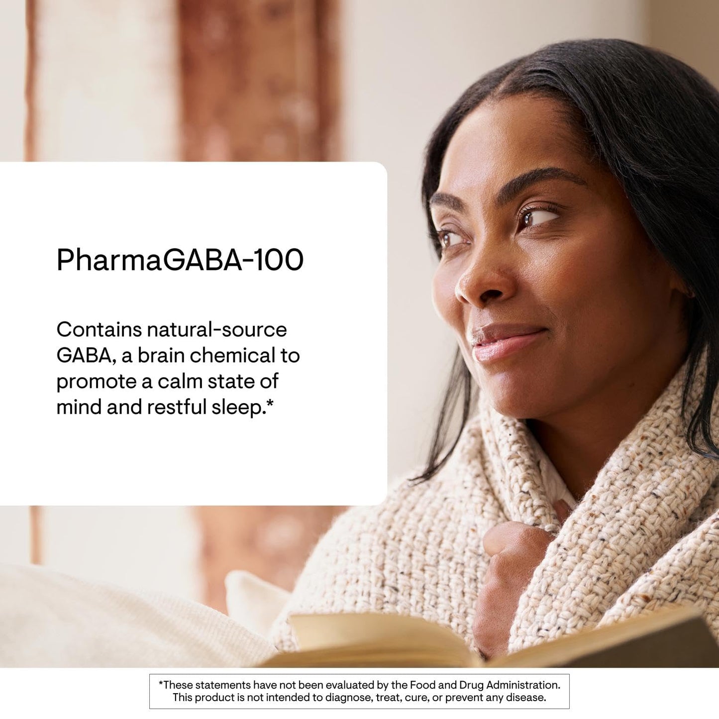 THORNE - PharmaGABA-100 - GABA Supplement - 100 mg Natural Source Gamma-Aminobutyric Acid - Maple Wellness Supplements