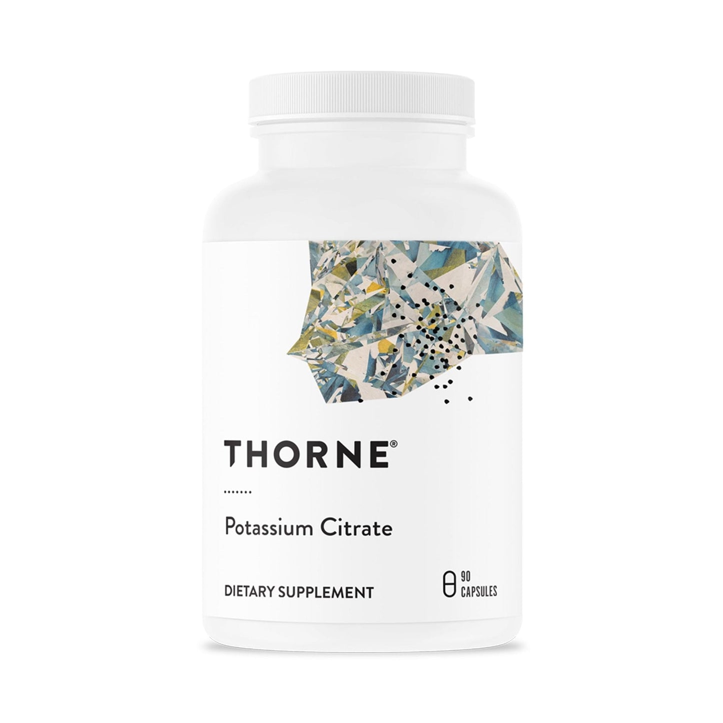THORNE - Potassium Citrate - Essential Electrolyte Supplement for Muscle Function, Heart Health, Nerve Function & Urinary Tract Health Support* - Third-Party Certified - Gluten-Free - 90 Capsules - Maple Wellness Supplements