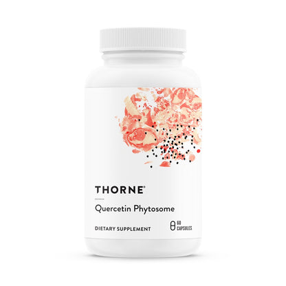 THORNE - Quercetin Phytosome - Exclusive Phytosome Complex for Immune Health, Respiratory Support & Seasonal Allergy Relief* - 60 Servings - Maple Wellness Supplements
