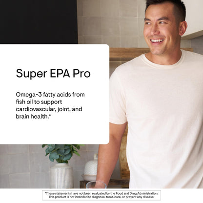 THORNE - Super EPA Pro - Omega-3 Fish Oil Supplement with EPA & DHA from Sustainably Sourced Cold-Water Fish - Promotes Blood Lipid Support* - Third-Party Certified - Maple Wellness Supplements