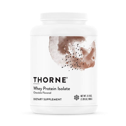 THORNE Whey Protein Isolate - 21 Grams of Easy-to-Digest Whey Protein Powder - Maple Wellness Supplements