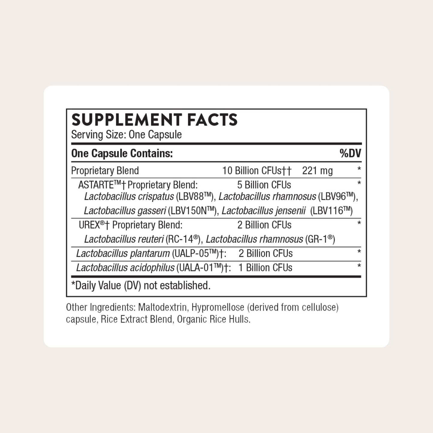 THORNE - Women's Daily Probiotic* - Shelf Stable Probiotic Supplement - Promotes Everyday Immune, Cardiovascular & Metabolic Health - Maple Wellness Supplements