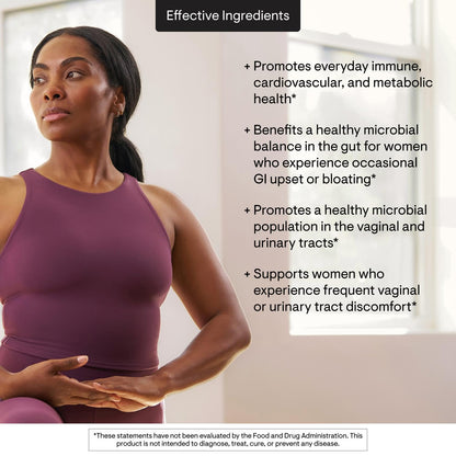 THORNE - Women's Daily Probiotic* - Shelf Stable Probiotic Supplement - Promotes Everyday Immune, Cardiovascular & Metabolic Health - Maple Wellness Supplements