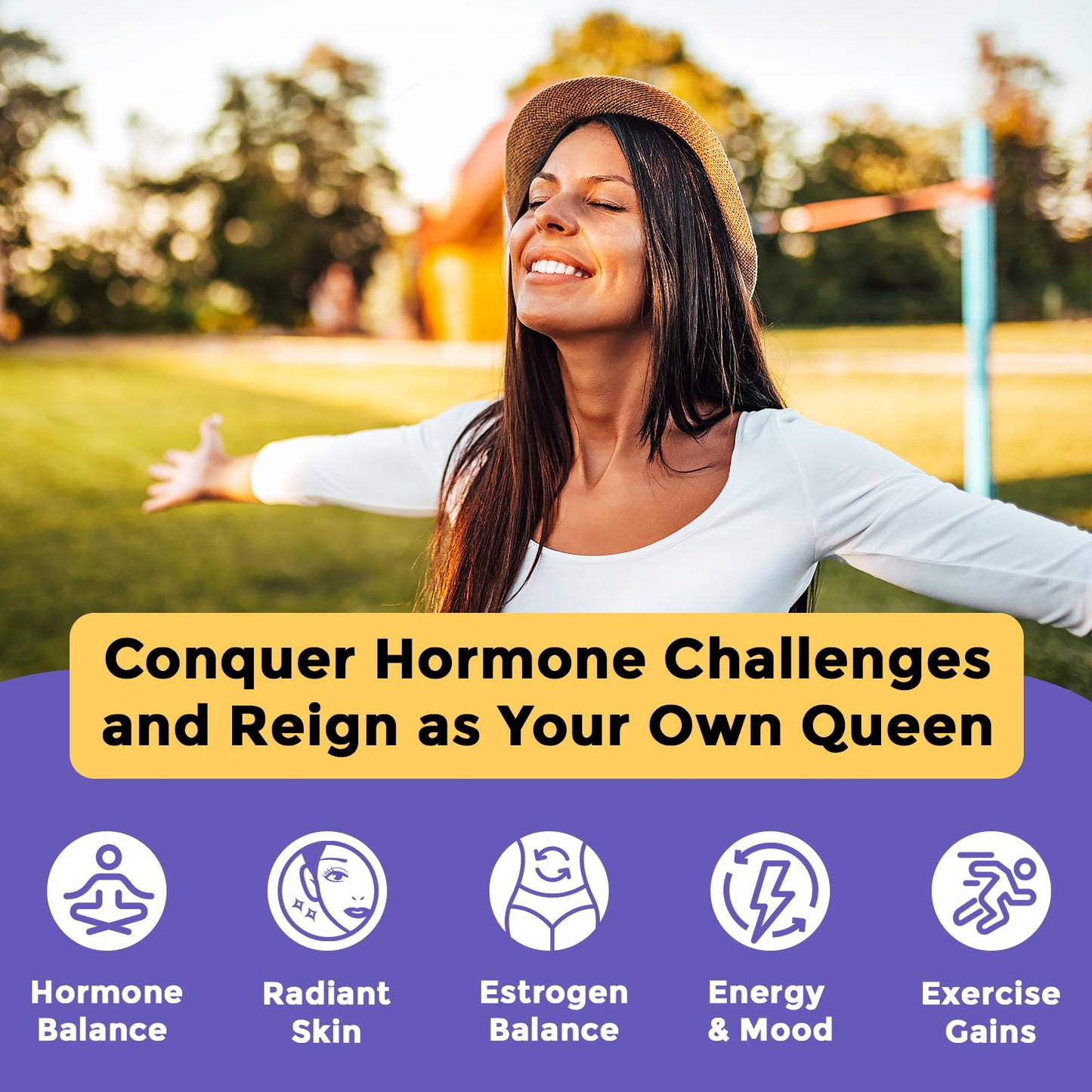ThrivyThystle Liposomal DIM 400 mg - Hormone Balance, Estrogen Support for Women, DIM Supplement with Vitamin E, Evening Primrose, Black Cohosh, Omega-3 Fatty Acids (60 Capsules) - Maple Wellness Supplements