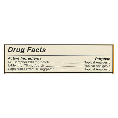 Tiger Balm Pain Relieving Patch Large, 4 Count (Pack of 6) - Maple Wellness Supplements