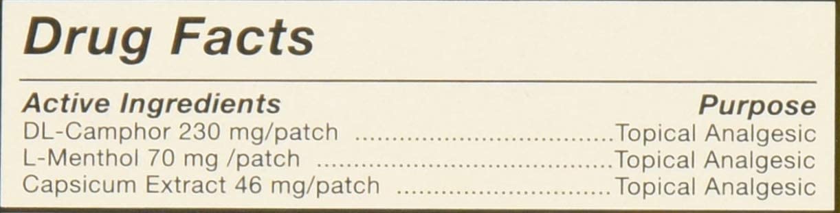 Tiger Balm Pain Relieving Patch, Large 4 Each, 4 Count, Pack of 2 - Maple Wellness Supplements
