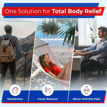 TIME-Cap Labs 200 Tablets Ibuprofen 200mg Coated - Pain Reliever & Fever Reducer (NSAID) for Adults, Helps with Headache, Back Pain, Muscle Aches, Toothaches, Menstrual Cramps & Minor Arthritis Pain - Maple Wellness Supplements