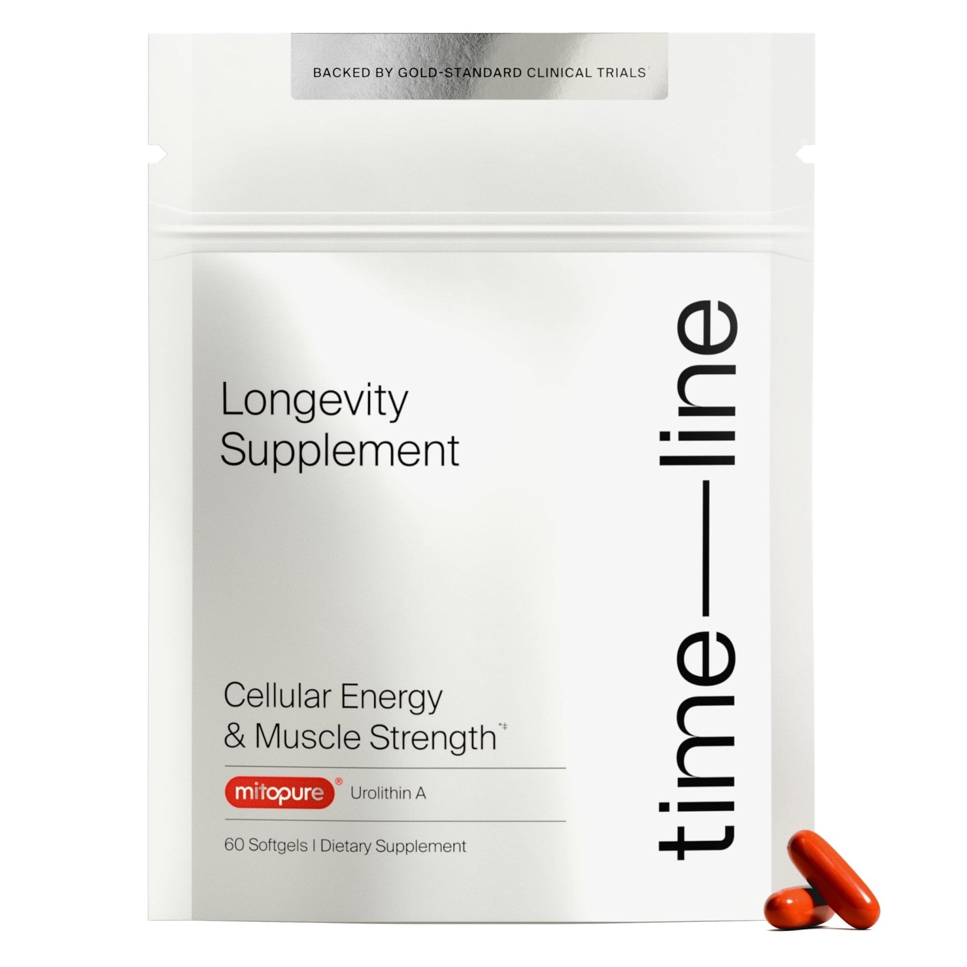 Timeline Mitopure Urolithin A Supplement Softgels - Clinically Proven Support for Healthy Aging and Cellular Renewal - Maple Wellness Supplements