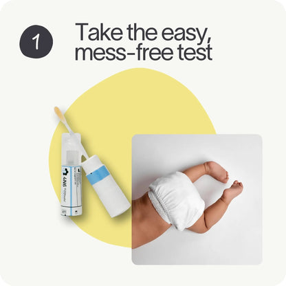 Tiny Health Baby Gut Health Test Kit for Babies and Toddlers, Fast & Mess-Free with Easy at Home Test, 3-4 Weeks Results, Expert Insights - Maple Wellness Supplements