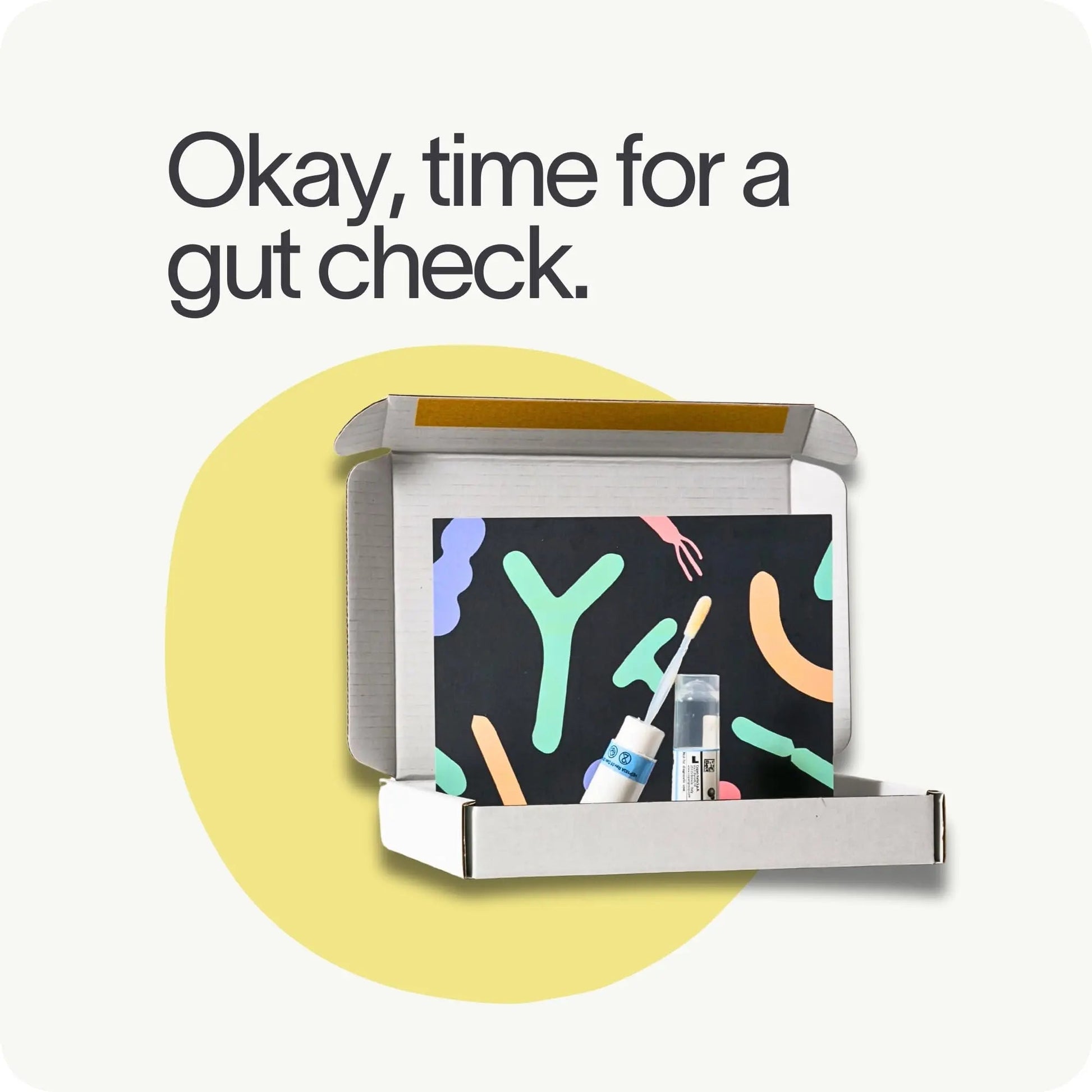 Tiny Health Baby Gut Health Test Kit for Babies and Toddlers, Fast & Mess-Free with Easy at Home Test, 3-4 Weeks Results, Expert Insights - Maple Wellness Supplements