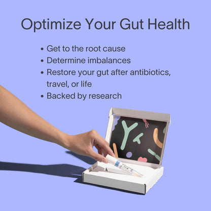 Tiny Health Gut Health Test Kit for Adults, Fast & Mess-Free, Home Test for Women and Men with Easy Ship-in Kit, 3-4 Weeks Results, Understand Biomarkers with Expert Insights - Maple Wellness Supplements