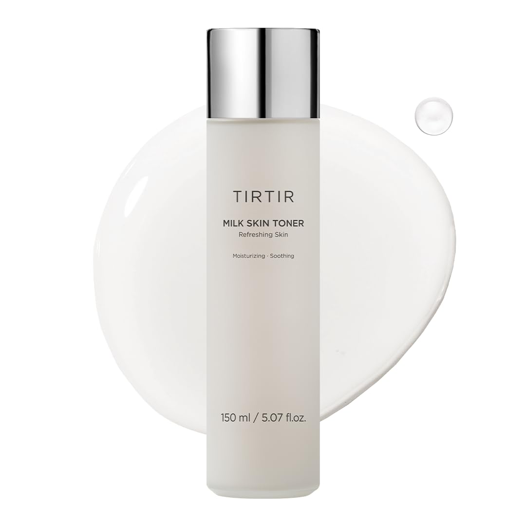 TIRTIR Milk Skin Rice Toner - Deep Moisturizing, Hydrating and Refreshing for face, Niacinamide, Ceramide, Rice Bran Extract - Maple Wellness Supplements