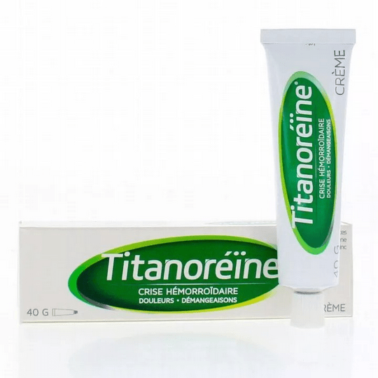 Titanoreine Hemorrhoid Cream Tube 40g - Maple Wellness Supplements