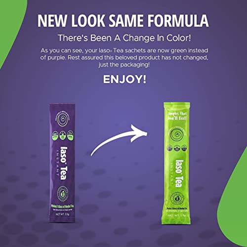 TLC Total Life Changes IASO Natural Detox Instant Herbal Tea - Expiration Date - Maple Wellness Supplements