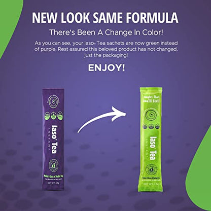 TLC Total Life Changes IASO Natural Detox Instant Herbal Tea - Expiration Date - Maple Wellness Supplements