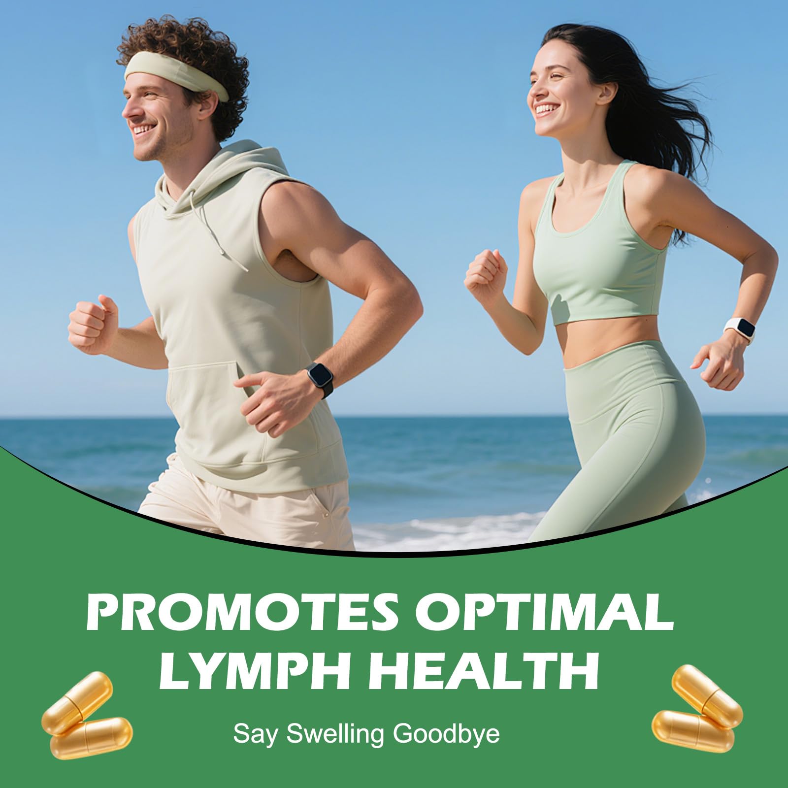 Tnaasmais Lymphatic Drainage Capsules, New Maximum Potency Formula with Dandelion Extract, Lymphatic Drainage Supplement for Fast-Absorbing, Immune Boost, Natural Ingredients, Vegan, 60 Capsules - Maple Wellness Supplements