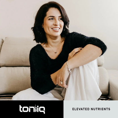Toniiq 22mg Ultra Concentrated Spermidine Supplement -Spermidine Supplements for Men and Women - Rice Germ Extract and Trihydrochloride Complex Blend - 60 Vegetarian Capsules - 30 Servings - Maple Wellness Supplements