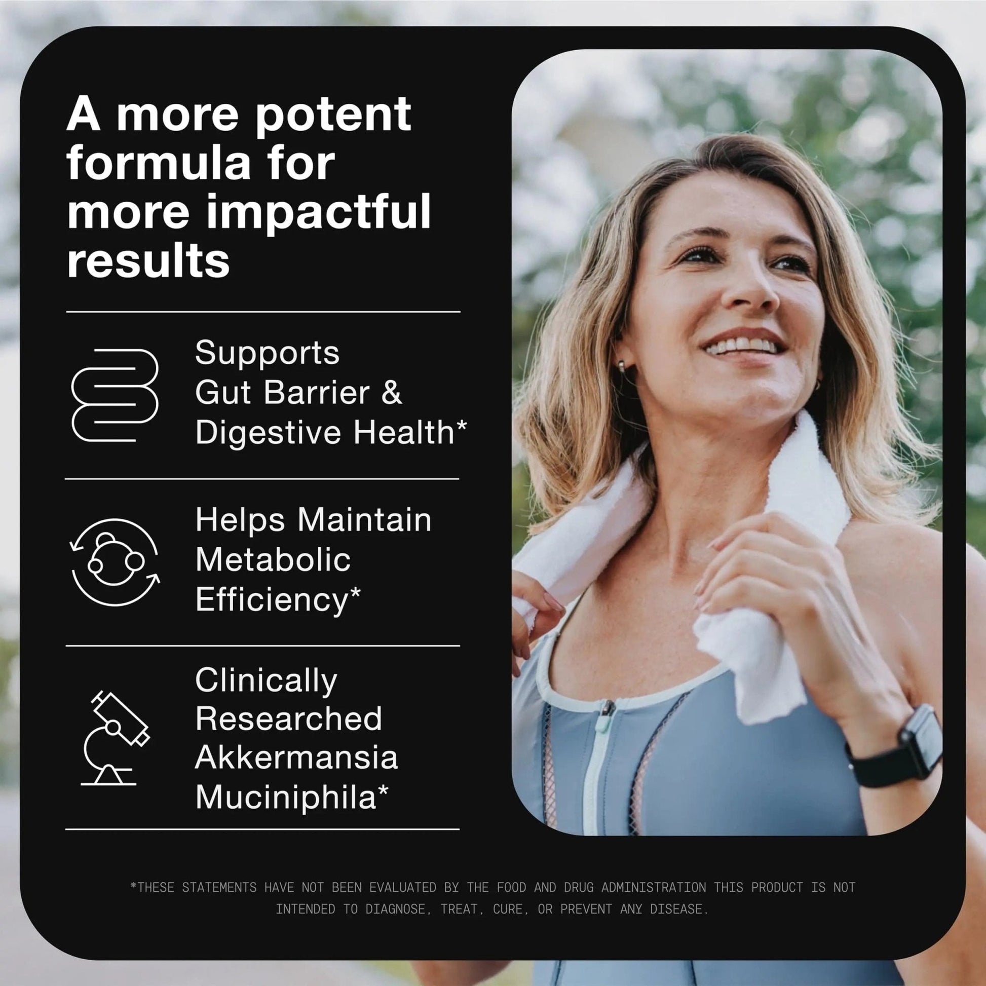 Toniiq Akkermansia Probiotic – 10 Billion TFU – Supports Gut Health & GLP-1 Activity - Maple Wellness Supplements