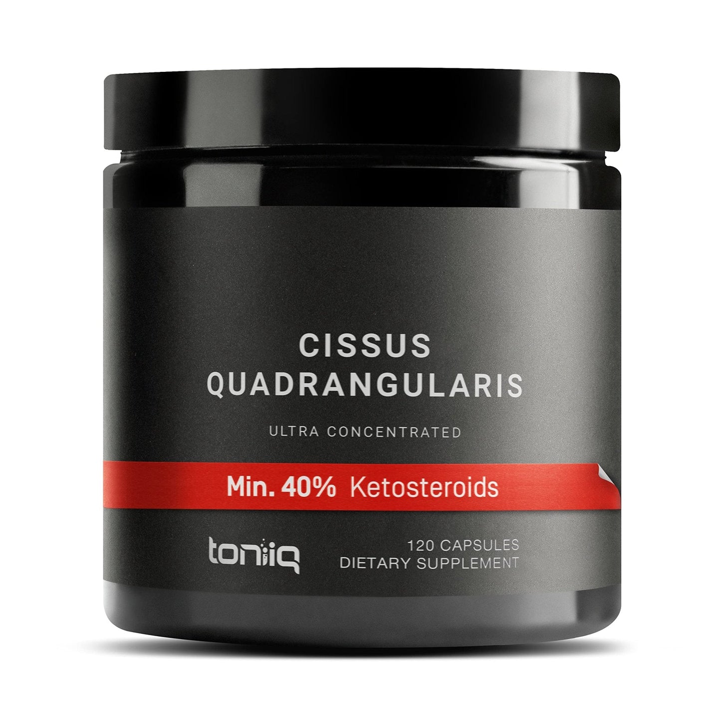 Toniiq Cissus Quadrangularis Capsules - Min. 40% Ketosteroids - Ultra High Strength Tendon and Joint Support Supplement - 1200mg Concentrated Cissus Extract - Wild Harvested in India - 120 Caps - Maple Wellness Supplements
