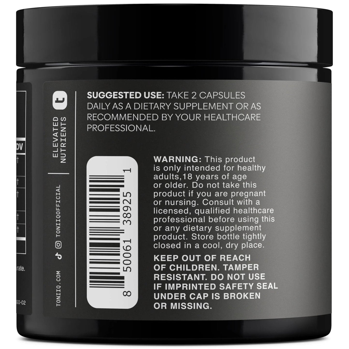 Toniiq Dihydroberberine Supplement - Ultra High Potency 1,000mg Formula with GlucoVantage, 10:1 Ceylon Cinnamon & 50:1 Milk Thistle - Third-Party Lab Tested - Maple Wellness Supplements