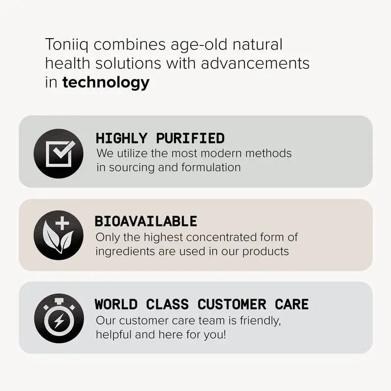 Toniiq Ease with DHM - Full Liver Support for a Night Out - 120 Capsules - 50x Super Concentrated Extract - Maple Wellness Supplements
