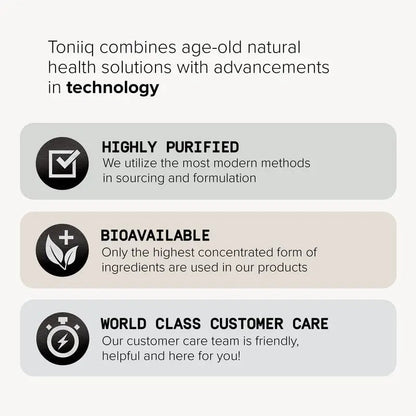 Toniiq Ease with DHM - Full Liver Support for a Night Out - 120 Capsules - 50x Super Concentrated Extract - Maple Wellness Supplements