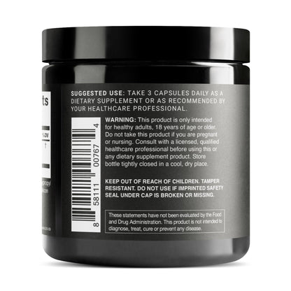 Toniiq Lion’s Mane - Ultra High Potency 10:1 Extract with 30% Polysaccharides - Highly Concentrated & Bioactive - Third-Party Lab Tested - 120 Capsules - Maple Wellness Supplements