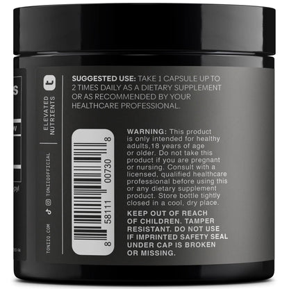 Toniiq Maca Root - Ultra High Potency 20:1 Extract - Black, Red and Yellow Maca Complex - Single Origin, Wildcrafted & Highly Concentrated - Third-Party Lab Tested - 90 Capsules - Maple Wellness Supplements