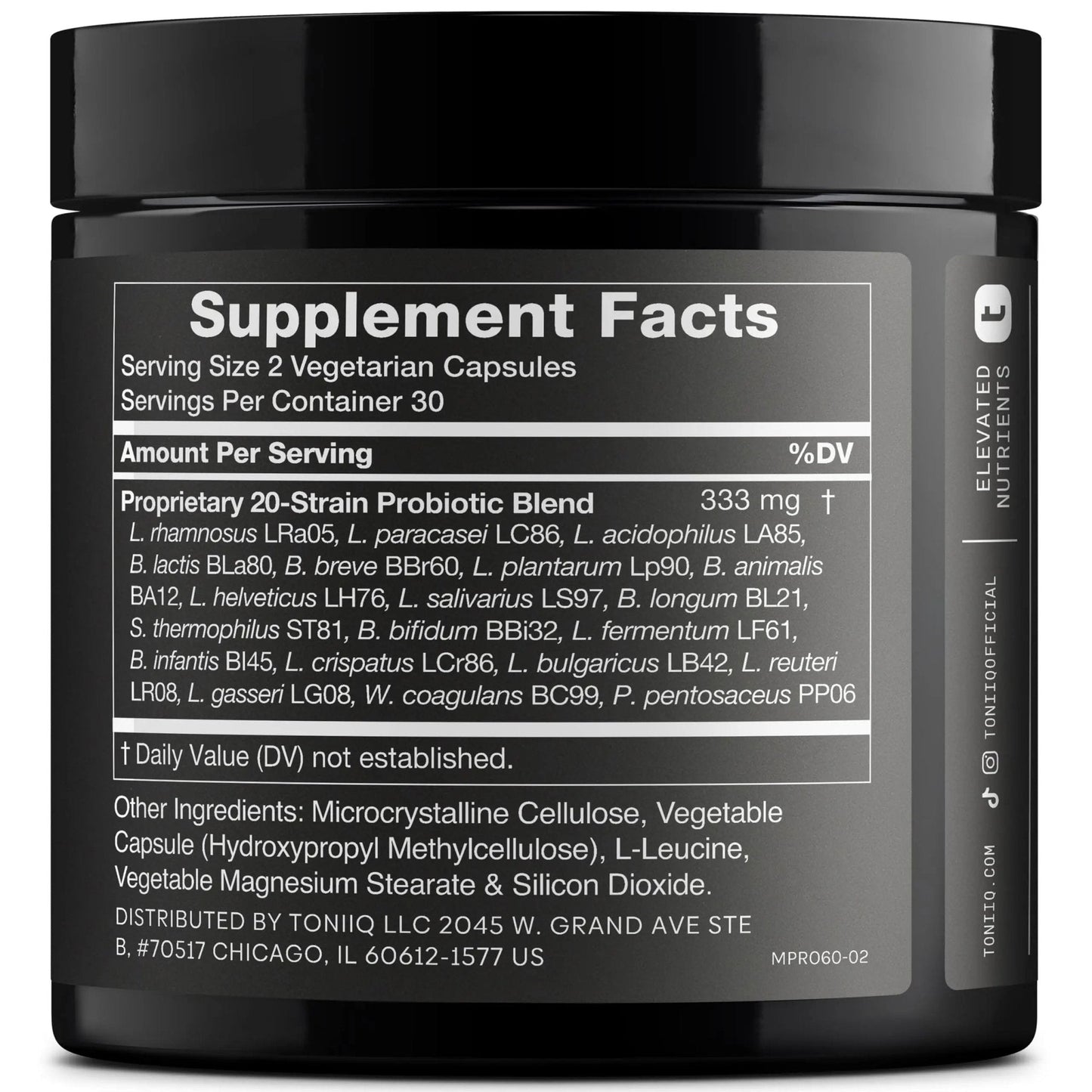 Toniiq Mens Probiotic with 20 Verified Strains – 200 Bilion CFU + 200mg FOS Prebiotic – Mens Probiotics for Gut Health - Cold-Chain & Delayed-Release – Lab-Tested Synbiotic Formula - Maple Wellness Supplements