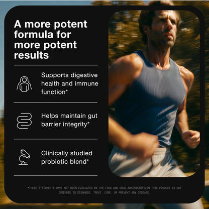 Toniiq Mens Probiotic with 20 Verified Strains – 200 Bilion CFU + 200mg FOS Prebiotic – Mens Probiotics for Gut Health - Cold-Chain & Delayed-Release – Lab-Tested Synbiotic Formula - Maple Wellness Supplements