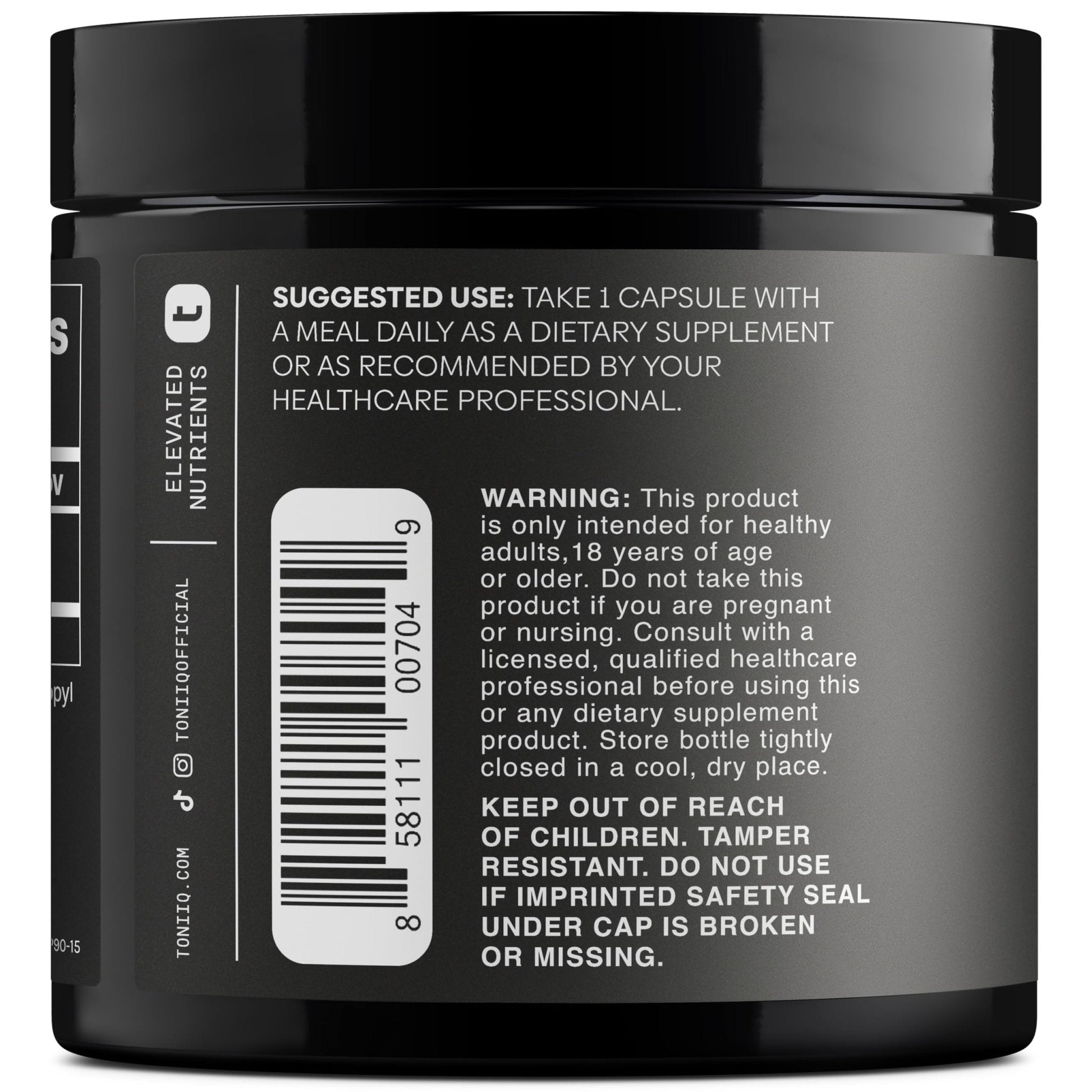 Toniiq Ultra High Strength 5HTP Capsules - 99%+ Highly Purified and Bioavailable - 12:1 Concentrated Extract - 200mg - 90 Veggie Capsules - Maple Wellness Supplements