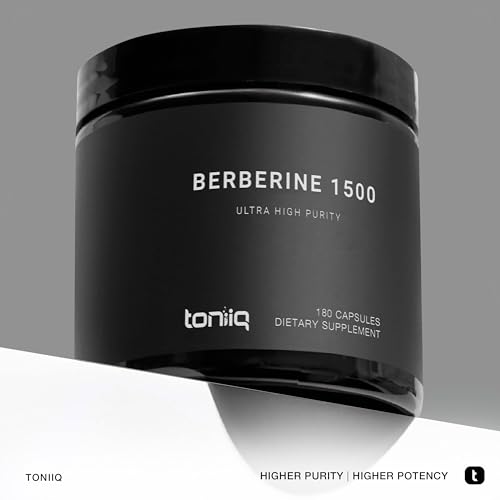Toniiq Ultra High Strength Berberine 1500mg from The Himalayas Berberine Supplement - Maple Wellness Supplements