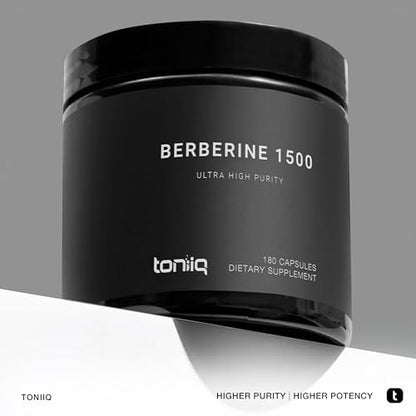 Toniiq Ultra High Strength Berberine 1500mg from The Himalayas Berberine Supplement - Maple Wellness Supplements