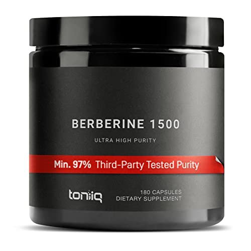 Toniiq Ultra High Strength Berberine 1500mg from The Himalayas Berberine Supplement - Maple Wellness Supplements
