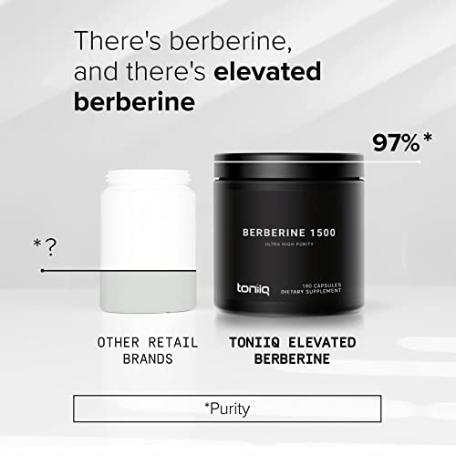 Toniiq Ultra High Strength Berberine 1500mg from The Himalayas Berberine Supplement - Maple Wellness Supplements