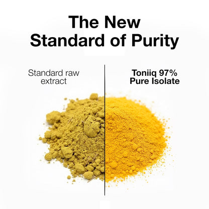 Toniiq Ultra High Strength HCl from The Himalayas - 100:1 Concentrated Extract - Lab-Tested 97% - 90 Vegetarian Capsules - Maple Wellness Supplements