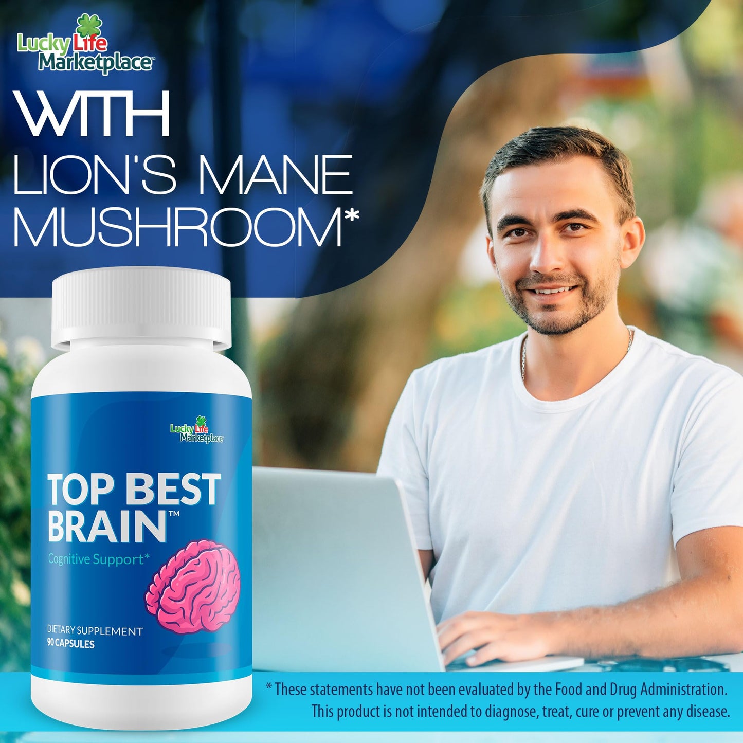Top Best Brain - Cognitive Support Supplement for Memory, Focus, & Mental Clarity - Promote Improved Concentration, Cognition, & Motivation - Brain Pills for Cognitive Health - Nootropic Formula - Maple Wellness Supplements