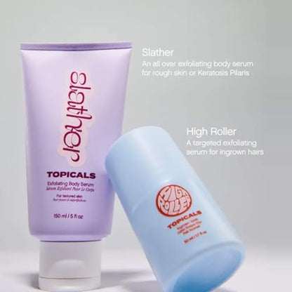 Topicals High Roller Ingrown Hair Serum | Roll-on Tonic to Soothe and Calm Irritated Skin - Maple Wellness Supplements