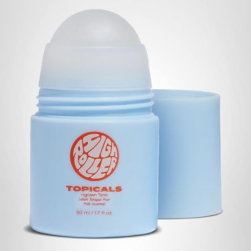 Topicals High Roller Ingrown Hair Serum | Roll-on Tonic to Soothe and Calm Irritated Skin - Maple Wellness Supplements