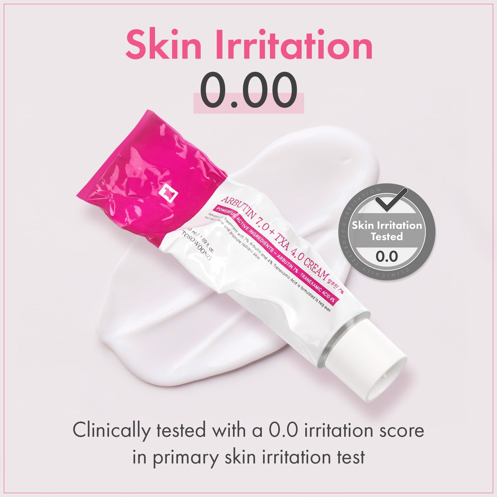 TOSOWOONG Arbutin 7% + Tranexamic Acid 4% Cream, 70,000ppm Arbutin, 40,000ppm TXA, Niacinamide, Glutathione - Maple Wellness Supplements