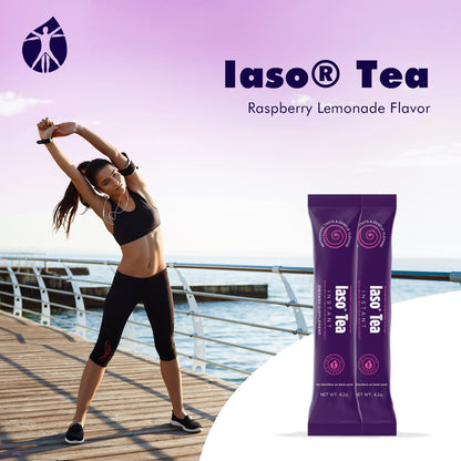 Total Life Changes Raspberry Lemonade Flavor Instant IASO Tea (15 Pack) - Maple Wellness Supplements