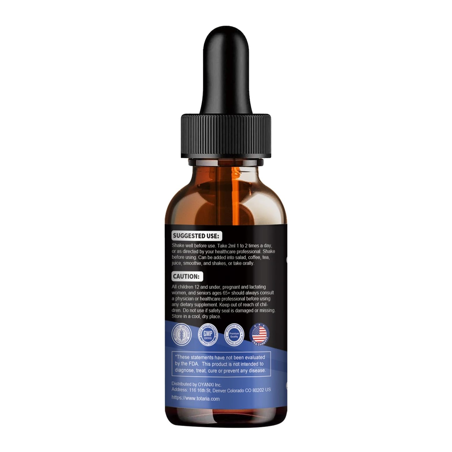 Totaria cortisol Supplement Liquid Drops Hormone Balance for Women Men with Magnesium Complex,Ashwagandha,Rhodiola Rosea,L Theanine,Phosphatidylserine Supplements Mood, Focus, Sleep Support 2 FL.OZ - Maple Wellness Supplements