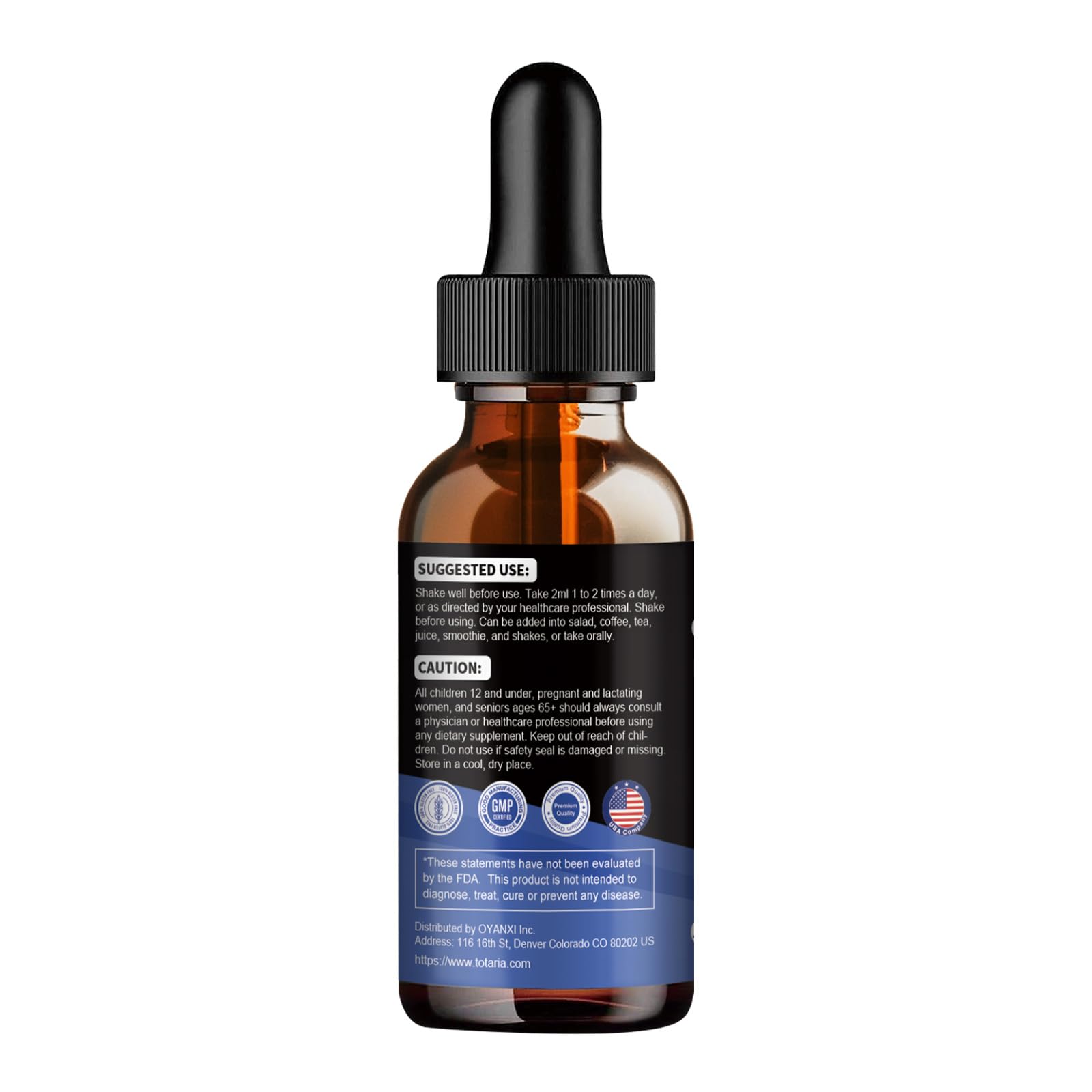 Totaria cortisol Supplement Liquid Drops Hormone Balance for Women Men with Magnesium Complex,Ashwagandha,Rhodiola Rosea,L Theanine,Phosphatidylserine Supplements Mood, Focus, Sleep Support 2 FL.OZ - Maple Wellness Supplements