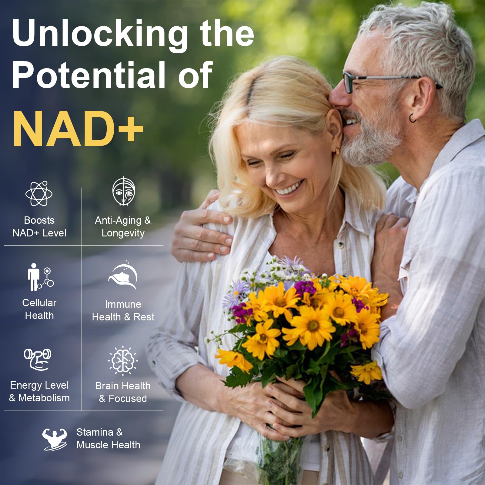 Totaria NAD Supplement for Women Men with nicotinamide riboside resveratrol,Quercetin, Betaine Boost NAD+ Levels NAD Plus Supplement for Anti Aging, Energy, Immune, Focus 120 Capsules - Maple Wellness Supplements