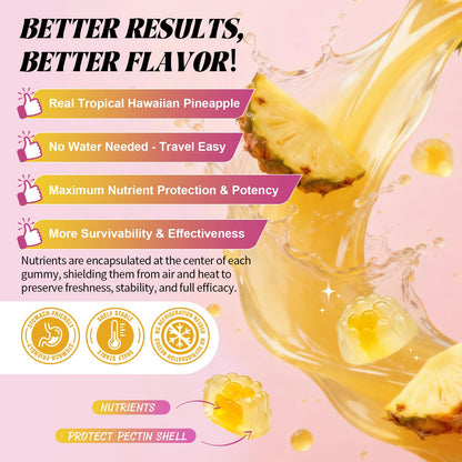 Totaria Sugar Free Probiotics for Women, Feminine Balance Gummies, 50 Billion CFU Vaginal Probiotic Prebiotic w/Slippery Elm, Cranberry, for Vaginal, Urinary Tract - Maple Wellness Supplements