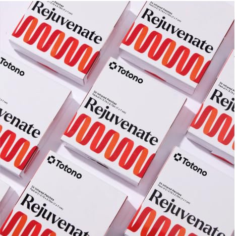 Totono Infrared Therapy Patches – 24 Far‑Infrared Bioceramic Patches (24 Pack) – Drug-Free, Portable, Essential Oil‑Infused for Muscles & Joints - Maple Wellness Supplements