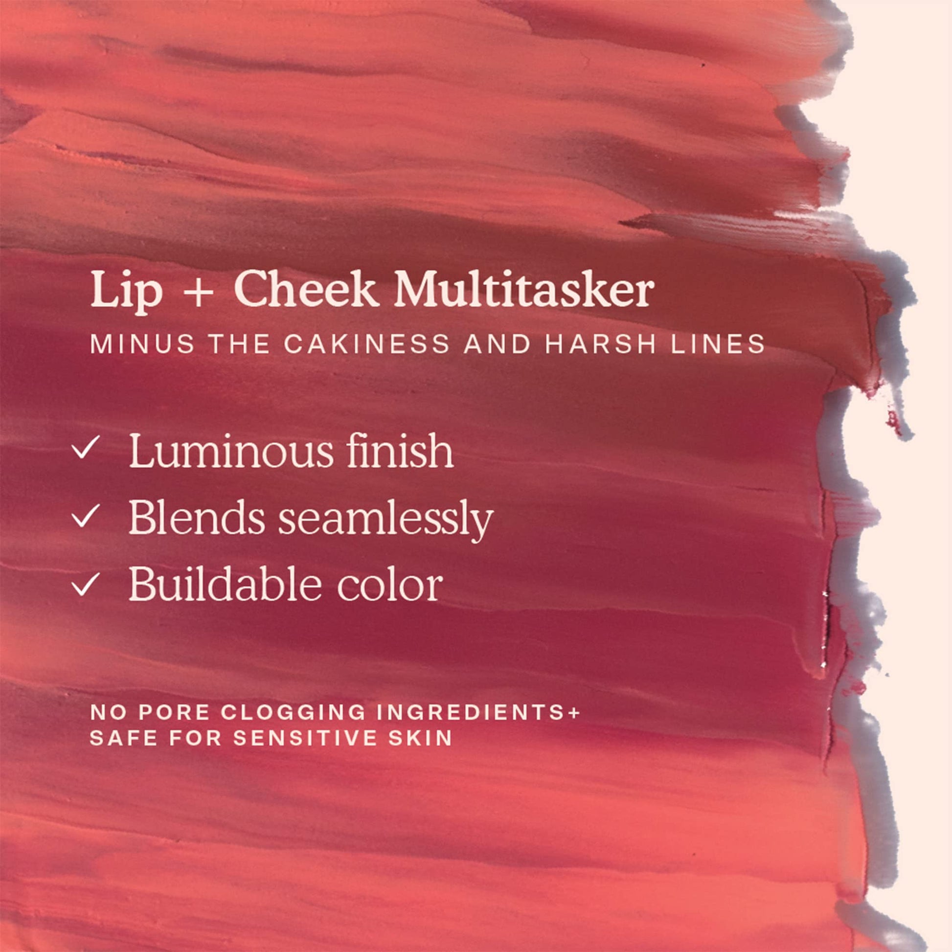 Tower 28 BeachPlease Cream Blush + Tinted Lip Balm - Multi-Use Lip Tint + Dewy Blush for Cheeks With Aloe Vera + Green Tea - Vegan, Non-Comedogenic Makeup for Sensitive Skin - Magic Hour (0.16 oz) - Maple Wellness Supplements