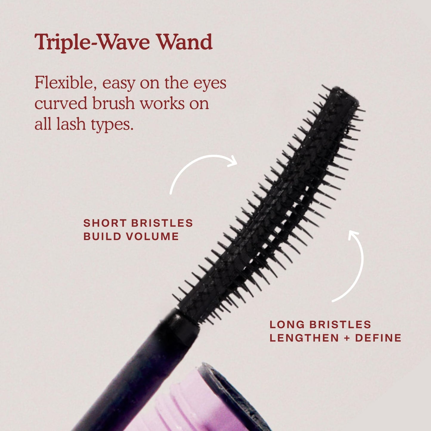 Tower 28 MakeWaves Vegan Black Mascara - Volumizing & Lengthening Mascara for Sensitive Eyes - With Aquaflex Technology for Humidity-Proof Lift - Hypoallergenic Eye Makeup - Jet (0.29 oz) - Maple Wellness Supplements